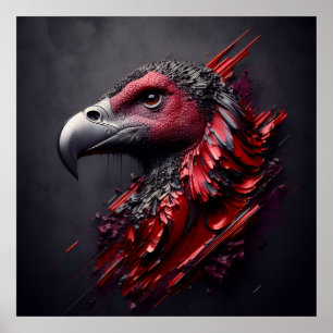 Fossilized Majesty - Een ander meesterwerk van AI Poster