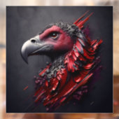 Fossilized Majesty - Een ander meesterwerk van AI Raamsticker (Vel 2)