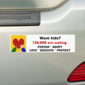 Foster Adopt Love Sticker (Op auto)