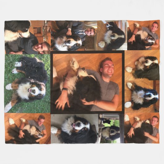 Foster Berner Blanket Fleece Deken (Voorkant (Horizontaal))