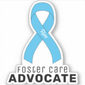 Foster Care Advocate Vinyl Sticker (Voorkant)