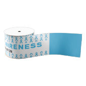 Foster Care Awareness Pattern Ribbon Grosgrain Lint (Spoel)