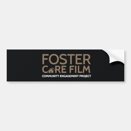 Foster Care Film Bumpersticker (Voorkant)
