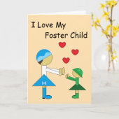 Foster Care: Kaart (Gele Bloem)