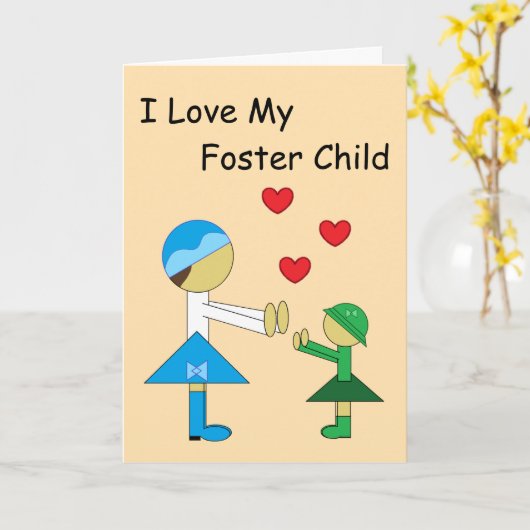 Foster Care: Kaart (Gele Bloem)