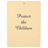 Foster Care: Klembord (Achterkant)