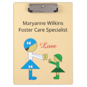 Foster Care: Klembord (Voorkant)