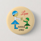 Foster Care Ronde Button 5,7 Cm (Voorkant)