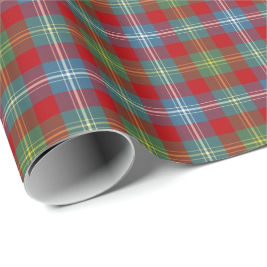Foster Clan Ancient Tartan Cadeaupapier (Rol Hoek)