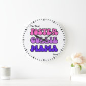 Foster Collie Mom Clock Grote Klok (Huis)