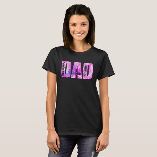 Foster dad Foster Care Adoption Gotcha Day 2023 T-shirt (Voorkant volledig)
