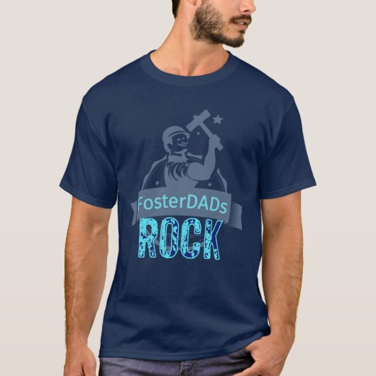 Foster Dads Rock - Blue Period T-shirt (Voorkant)