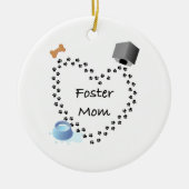 Foster (Dog) mama Keramisch Ornament (Voorkant)
