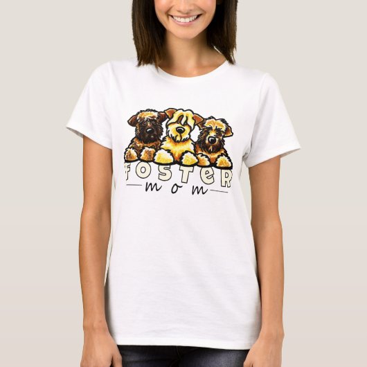Foster Dog Mama T-shirt (Voorkant)