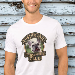 "Foster Fail" hondenfoto Tri-Blend Shirt