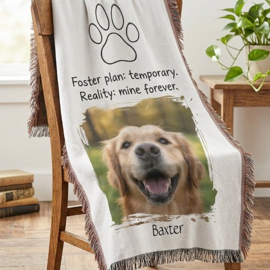 Foster Fail Pootafdruk Foto Deken