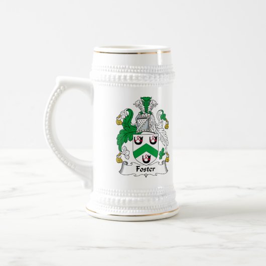 Foster Family Crest Bierpul (Links)