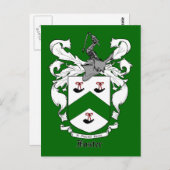 Foster Family Crest Briefkaart (Voorkant / Achterkant)