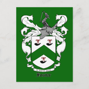 Foster Family Crest Briefkaart