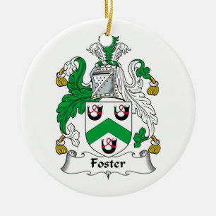 Foster Family Crest Keramisch Ornament