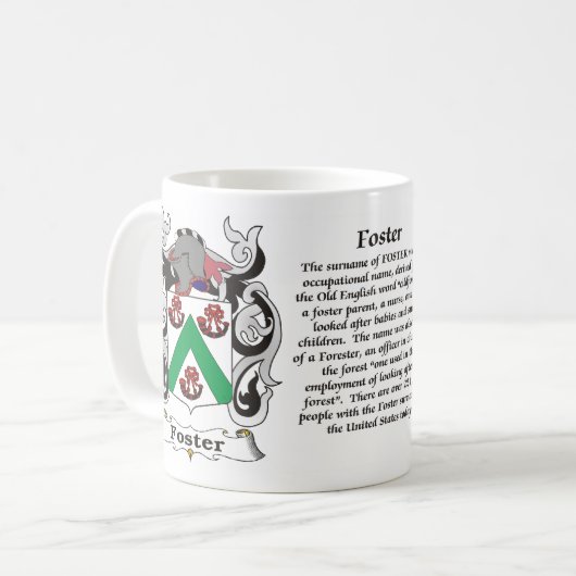 Foster Family Crest Mok (Voorkant links)