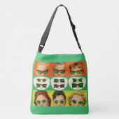 Foster Grant ad 1950 Crossbody Tas (Achterkant)