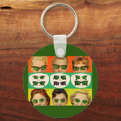 Foster Grant ad 1950 Sleutelhanger (Voorkant)