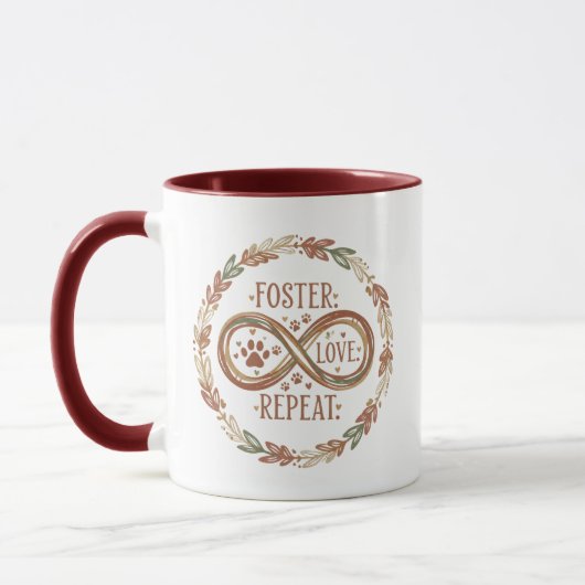 Foster Hond Moeder Mok - Dierenreddingsgeschenk (Links)