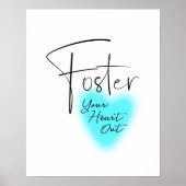 Foster je hart uit Poster (Voorkant)