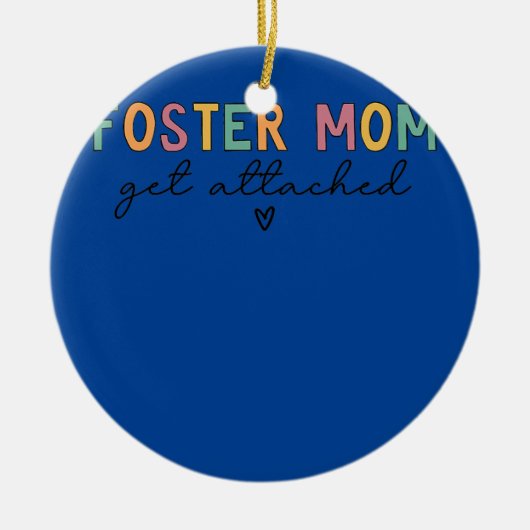 Foster Ma krijgt Attached Keramisch Ornament (Voorkant)