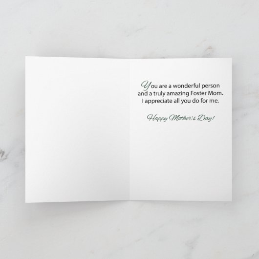 Foster Ma op Moederdag Two Cone Flowers Kaart (Binnen)