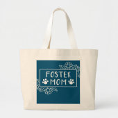 Foster Mam Pets Adoption Animal Shelter Grote Tote Bag (Voorkant)