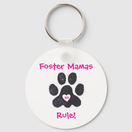 Foster Mamas Rule! Sleutelhanger (Voorkant)