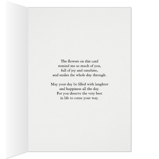 Foster Mom Moederdag Rozen geschilderd (Binnen (Rechts))