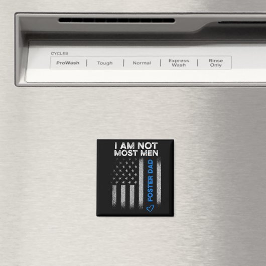 Foster Parent Dad Most Men Foster Care Magneet (Insitu (Vaatwasser))