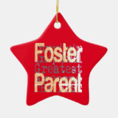 Foster Parent Extraordinaire Keramisch Ornament (Voorkant)