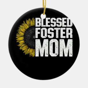 Foster Parent Ma Pap Foster Care Keramisch Ornament