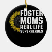 Foster Parent Ma Pap Foster Care Keramisch Ornament (Voorkant)