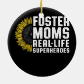 Foster Parent Ma Pap Foster Care Keramisch Ornament (Achterkant)