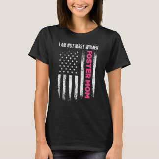 Foster Parent Mam Meest Vrouwelijke Foster Care T-shirt
