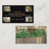 Foster ~ Rescue ~ Visitekaartjes goedkeuren (Voorkant / Achterkant)