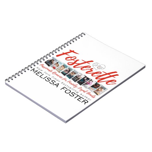 Fosterette spiraalvormig notitieboek van 6,5 x 8,7 (Linkerzijde)