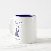 Fostering Love For All Things STEM Educator Tweekleurige Koffiemok (Voorkant links)