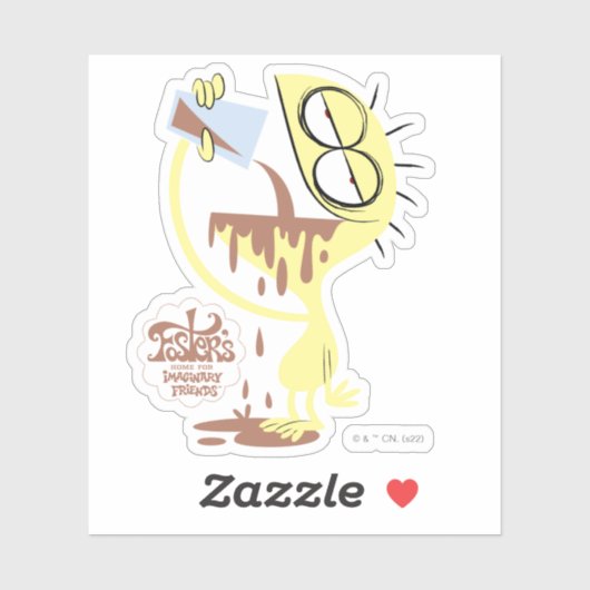 Foster's Home for Imaginary Friends | Cheese Sticker (Vel)