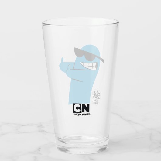 Foster's Home for Imaginary Friends | Cool Bloo Glas (Achterkant)