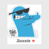 Foster's Home for Imaginary Friends | Cool Bloo Sticker (Vel)