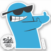 Foster's Home for Imaginary Friends | Cool Bloo Sticker (Voorkant)