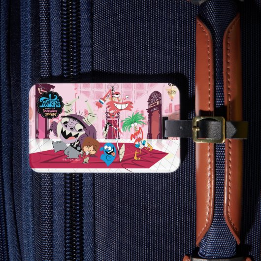 Foster's Home for Imaginary Friends | Dancing Bagagelabel (Voorkant Insitu 4)