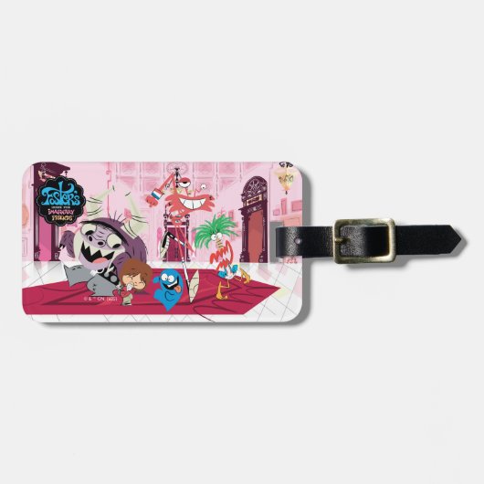 Foster's Home for Imaginary Friends | Dancing Bagagelabel (Voorkant horizontaal)