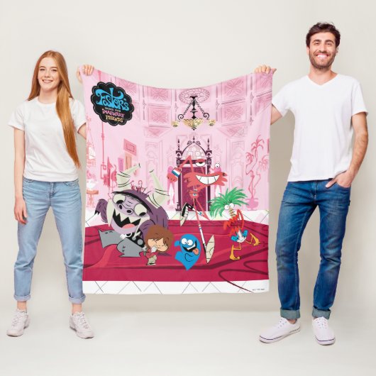 Foster's Home for Imaginary Friends | Dancing Fleece Deken (In situ)